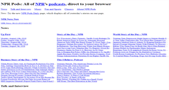 Desktop Screenshot of nprpods.habilis.net